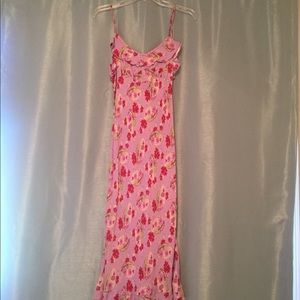 Betsy Johnson floral dress - size large